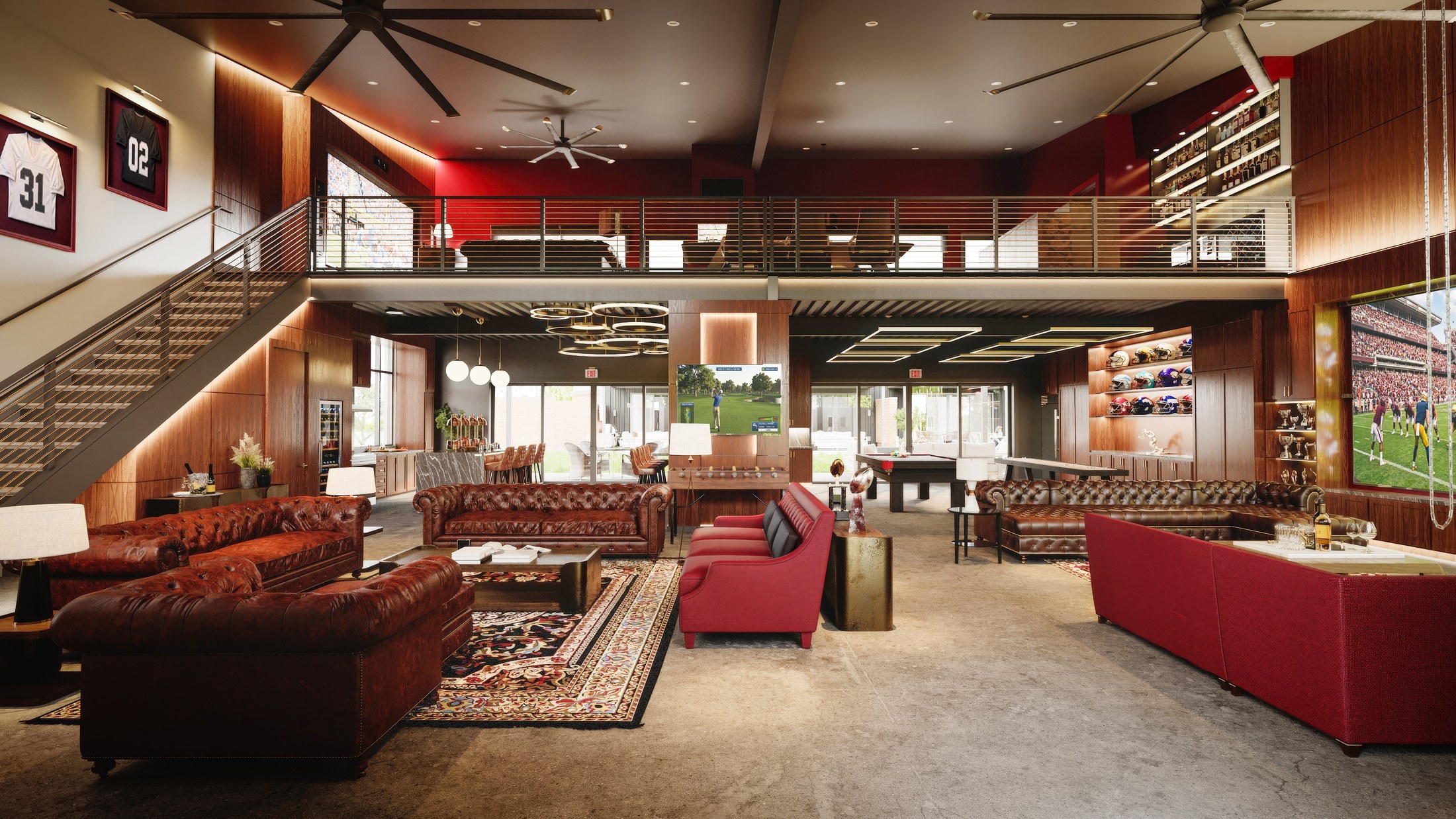 Gameday Suites hospitality inspiration.